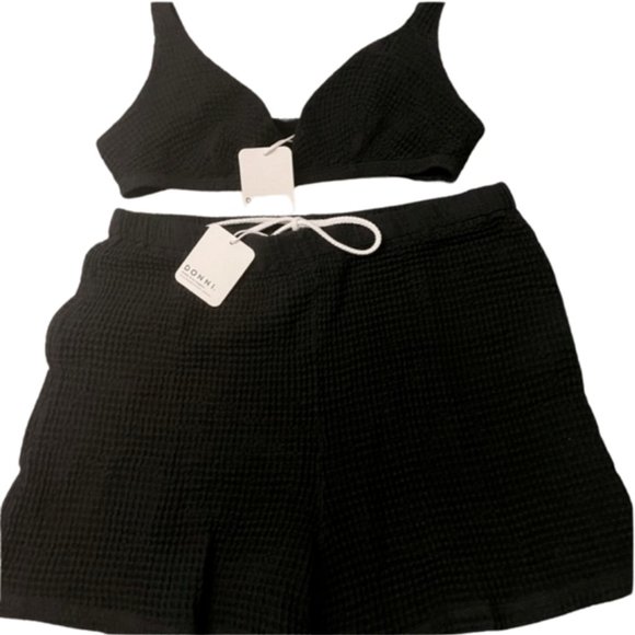 DONNI. | 3 Piece Waffle Knit Set - Picture 2 of 7